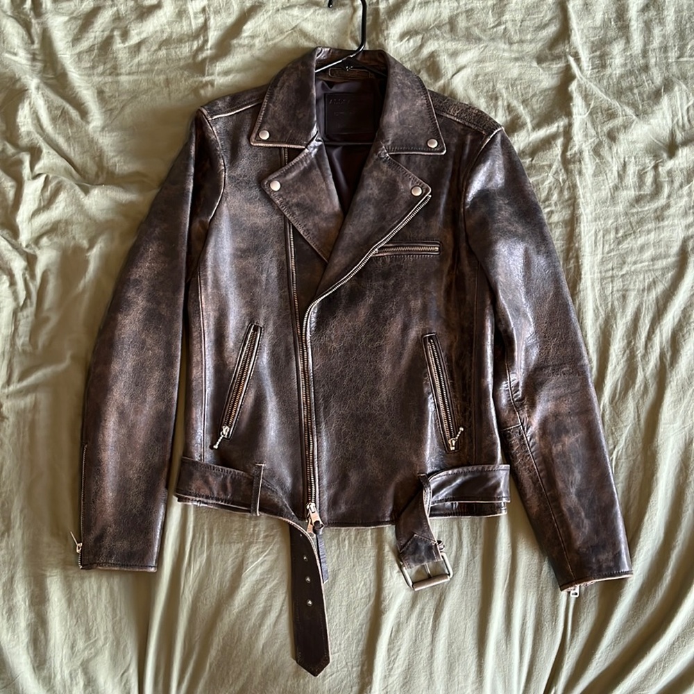 All Saints “Hank” XS Biker Jacket